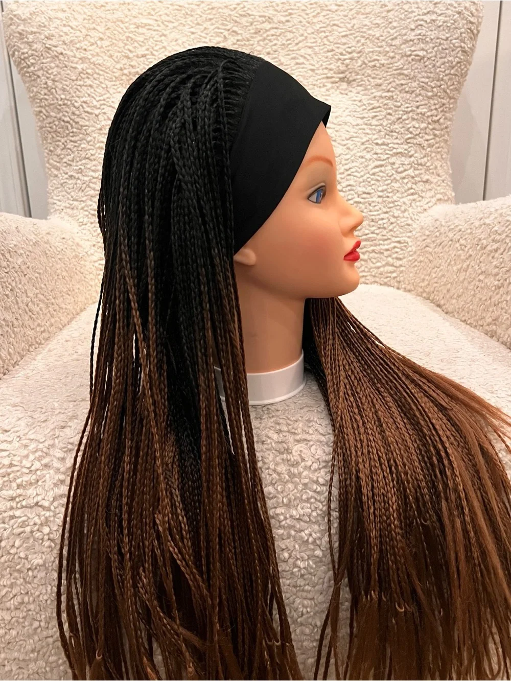 Micro Million Twisted Headband Wig